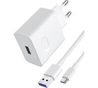 40W Supercharge Chargeur Rapide Pour Honor 200 Lite Smart, Chargeur Rapide Avec 5A Câble Usb C 1M, Supercharge Chargeur Pour Honor 400 Lite 90 70 Magic6 Lite 5 X6B X6C X7C X8B X8C P40 P30 Pad 9 X9 X8