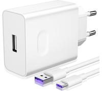 40W Supercharge Chargeur Rapide Pour Huawei Honor 90 Lite Magic6 Lite 200 Lite, 40W Supercharge Chargeur Rapide Avec Câble Usb C 5A 1M Pour Honor 90 70 Lite X8B Pour Honor Magic6 Lite Pro Magic5 Lite