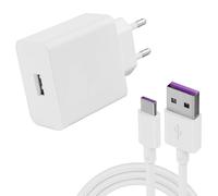 40W Supercharge Chargeur Rapide pour Huawei Honor 90 Lite Magic6 Lite 200 Lite Magic5 Lite Pro, Adaptateur Secteur Type C Charge Rapide avec Câble USB C 5A 1M pour Honor X8b 70 Lite 90 Magic7 Lite