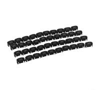 40X Double Support de Ligne de Frein 4,75 Mm Pinces en Plastique Noir Pour Golf Pour A4 Pour A6 S4 S8 RS4 Pour Scirocco Pour Sharan Alhambra Pour Ibiza Pour Toledo Pour Cordoba