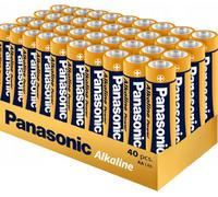 40x les piles alcalines les plus puissantes Panasonic Power LR6 AA, durée de vie de 10 ans