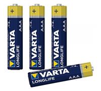 VARTA LR03/AAA 1.5V BL/4 Longlife Pile Jetable