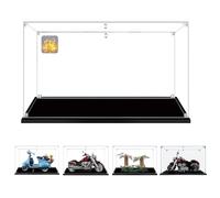 40x20x30cm 3mm Acrylique Vitrine Exposition pour Lego Vespa 125 10298 75353 76388 42107,Transparent Grand Boîte de Présentation