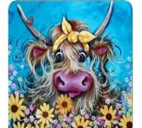 40x30 cm Diamants Peinture à faire soi-même DIY Diamond Painting Vache