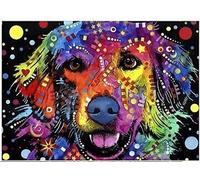 40x30 Diamants Peinture à faire soi-même DIY Diamond Painting Chien