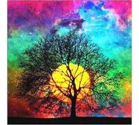 40x30 Diamants Peinture à faire soi-même DIY Diamond Painting Ciel coloré