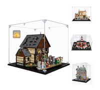 40x30x35cm 3mm Vitrine Acrylique pour Lego Marvel Sanctum Sanctorum 76218 Petite Sirène 43225 21341,Grand Boîte de Présentation Transparente