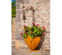 40x40 cm Coeurs Déco - Idéal pour le jardin ou la porte d'entrée