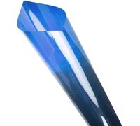 40x50cm Filtre de Gel en Couleur,Filtre Transparent,Correction d'Eclairage pour Studio Vidéo,Gelatine Photo Filtres Gels Coloré Bleu CTO CTB pour Redhead Light 800W