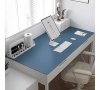 40x60cm 50x140cm Tapis De Protection De Bureau Réduction Du Bruit Épais,Protection Des Yeux,Tapis De Bureau Pour L'écriture Doux Et Confortable,L'écriture Manuscrite Peut Être Effacée(Blue,50x160cm)