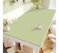 40x80cm 50x120cm Pad Écriture Pour Bureau/Maison/Gaming, Tapis De Bureau Pour L'écriture Facile À Nettoyer Et Protecteur, Protection Oculaire Efficace, Antidérapant Réduction Du Bruit(Green,50x80cm)