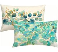 40x90 Lot de 4 Housses de Coussin Moderne Coussin Canape Simple, Lin Taie d'oreiller Impression Recto Verso avec Fermeture éClair Invisible, Decoration Maison pour Jardin Salon, Cadeau -LK2604248
