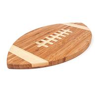 40YARDS Planche à Découper Football Américain | Bois de Bambou | 30 x 17 cm