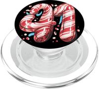 41 Candy Cane Color Four One | Gen Alpha Slang | Meme PopSockets PopGrip pour MagSafe