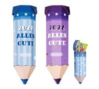 41 cm Cône D'école, 2PCS Petits Cônes pour Filles et Garçons,bleu + violet