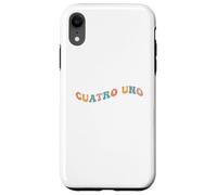 41 Cuatro Uno 4 1 Four One Spanish 4167 Funny Gen Z Slang 67 Coque pour iPhone XR