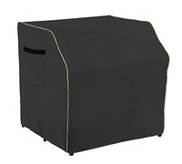 41 inch Outdoor Bar Set Cover 600D Oxford Cloth Classic Black Heavy Duty Waterproof Patio Bar Set Cover Wicker Bar Table Set Covers