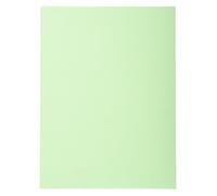 Exacompta Paquet de 100 chemises Foldyne 250 carte recyclée 240 grammes coloris vert pré