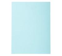 Exacompta - Réf. 410006E - Paquet de 100 chemises rigides Forever® 220 g/m2 - chemises 100% recyclées et certifiées Ange Bleu - dimensions 24 x 32 cm pour format A4 - couleur bleu clair
