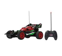 [410033] Jamara Véhicule radiocommandé Flint Buggy 1:14 27MHz rouge vert
