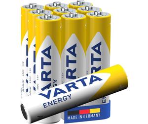 [4103229410] VARTA Boite de 10 piles alcalines "Energy" Micro / AAA / LR3 1,5V
