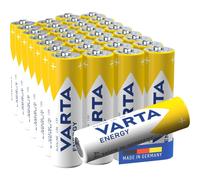 [4106] Varta Pack de 30 Piles Alcalines LR6/AA (Mignon) ENERGY 1,5 V