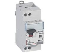 410723 Legrand Disjoncteur différentiel 6A type AC 300mA - courbe C - DX³4500 1P+N