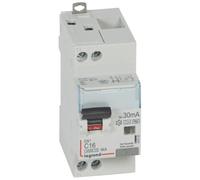 Legrand Disjoncteur différentiel DX³4500 1P+N 16 A Type F 30 mA Courbe C