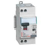410756 Legrand Disjoncteur différentiel 32A type F 30mA - courbe C - DX³4500 1P+N