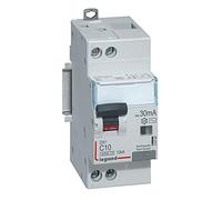 410784 Legrand Disjoncteur différentiel 10A 30mA type AC 1P+N DX³6000 10kA