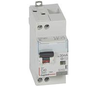 410789 Legrand Disjoncteur différentiel 40A 30mA type AC 1P+N DX³6000 10kA