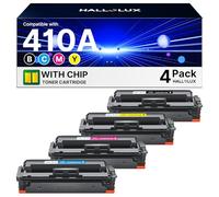410A Lot de 4 Cartouches de Toner compatibles avec HP 410X CF410X CF410A pour HP MFP m477fdw Color Laserjet Pro MFP M377dw M477fdn M452dn M452nw M477 M477fnw M452dw M477dw