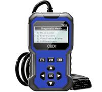 410blue-OBD2 Scanner Outil de diagnostic - Efface rapidement les codes d'erreur du voyant moteur avec réinitialisation, DTC, flux de données, préparation I/M, outil d'analyse de voiture et camion pour