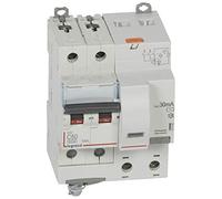 Disjoncteur Différentiel Legrand Dx3 50A Courbe C 30Ma 2 Poles Type Ac - Vis / Vis - 6Ka