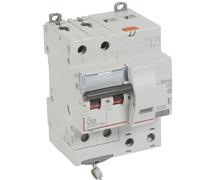 411164 Legrand Disjoncteur différentiel 63A type AC 30mA DX³6000 10kA 2P