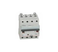 411204 Legrand Disjoncteur différentiel tétrapolaire 10A 300mA type AC - DX³6000 10kA 4P