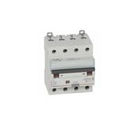 disjoncteur différentiel legrand dx3 16a courbe c 300ma 4 poles type ac - vis / vis