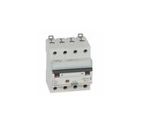 411207 Legrand Disjoncteur différentiel tétrapolaire 25A 300mA type AC - DX³6000 10kA 4P