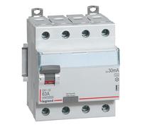 Legrand Interrupteur différentiel Dx3 63 A 30 mA 4 pôles Type A Vis/Vis