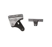 412 - kit fixation rapide inox avec attache arriere reglable et attache avant - FAAC FIX412