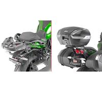 4123FZ Porte-Bagages GIVI Attaque Malette Arrière KAWASAKI NINJA H2 SX 2018/25