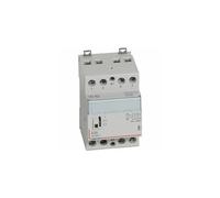 412557 Legrand - Contacteur Jour Nuit Triphasé 4p Bobine 230v - 63a - Contact 4nf - 3 Modules