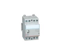412563 Legrand - Contacteur jour nuit triphasé 4P silencieux bobine 230V - 63A - contact 4NO - 3 modules