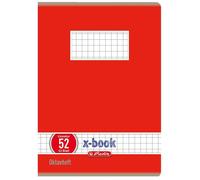 [413617-12] herlitz Lot de 12 Cahiers octave x.book, A6, ligné, 70 g/m2, 32 f...