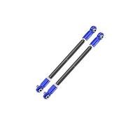 4140 Carbon Steel Adjustable Front Steering Rod with 7075 Alloy Ends for Traxxas 1:5 XRT 8S-78086-4 / XRT Ultimate 8S-78097-4 / X Maxx WideMaxx Kit #7895 Upgrades - Blue