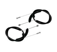 4144-180-1100 Remplacement du câble d ' accélérateur, 2 pièces de câble de commande de 80 cm / 31, 49 pouces pour l ' entretien de la débroussailleuse avec extrémités de connecteur appariées