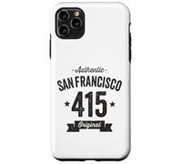 415 San Francisco Code régional Vieilli Authentique Coque pour iPhone 11 Pro Max