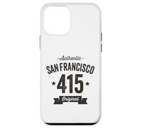 415 San Francisco Code régional Vieilli Authentique Coque pour iPhone 12 Mini