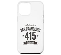 415 San Francisco Code régional Vieilli Authentique Coque pour iPhone 12 Pro Max
