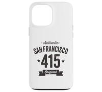 415 San Francisco Code régional Vieilli Authentique Coque pour iPhone 13 Pro Max